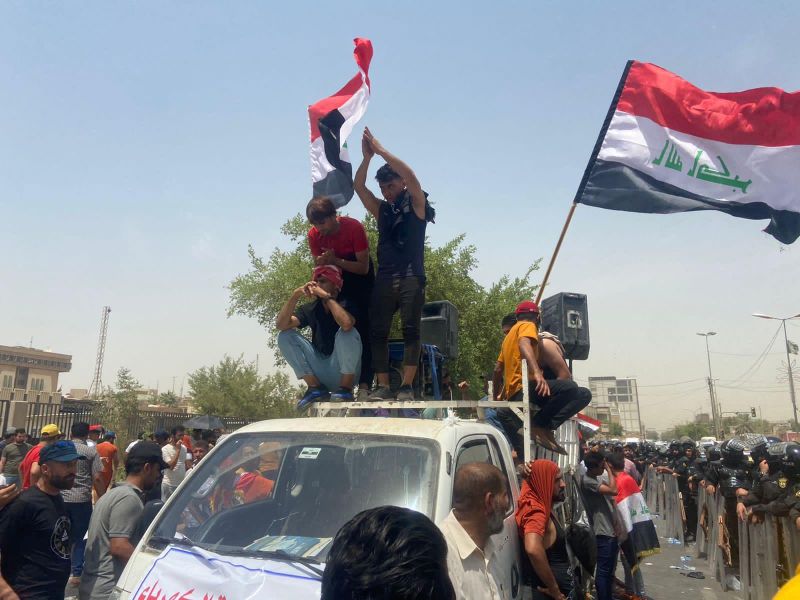 په‌رله‌مانى عێراق چۆڵكرا 